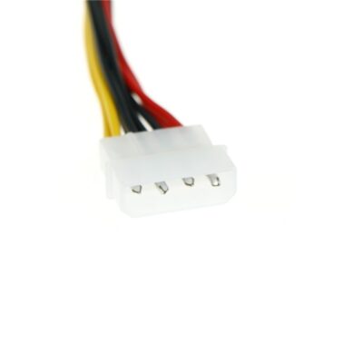 IDE de 4 pines macho a 2 puerto 15 Pin SATA hembra SATA Y divisor - Imagen 5