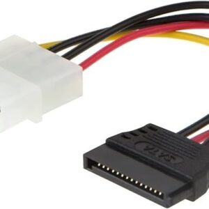 CABLE ALIMENTACION MOLEX 4 pines a SATA SERIAL ATA 15cm