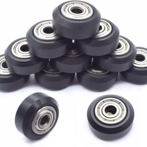 Polea Rueda tipo POM con rodamiento 625zz para perfil aluminio V2020 