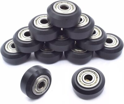 Polea Rueda tipo POM con rodamiento 625zz para perfil aluminio V2020 