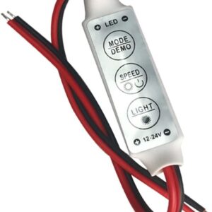 Controlador atenuador brillo Tira Led Monocolor 3 Teclas 12v 5050 3528 Dimmer