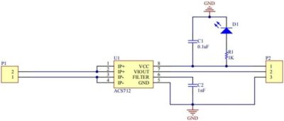 Sensor de Corriente ACS712 5A AC/DC con Efecto Hall para Arduino - Imagen 5