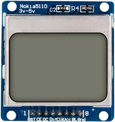 Pantalla Grafica Lcd Nokia 5110 3310 84x48 Spi Arduino Display - Imagen 2