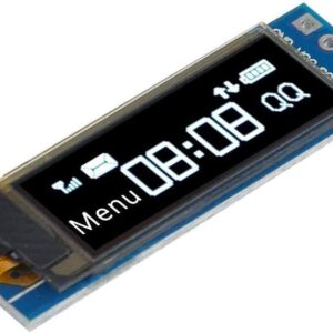 Módulo de Pantalla OLED 0.91″ Azul 128×32 con Controlador SSD1306 I2C