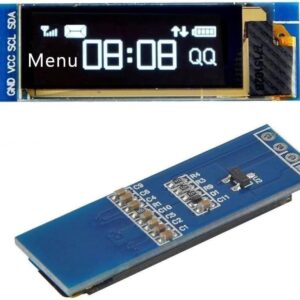Módulo de Pantalla OLED 0.91″ Azul 128×32 con Controlador SSD1306 I2C