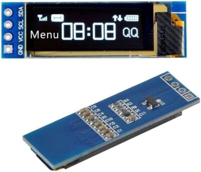 Módulo de Pantalla OLED 0.91" Azul 128x32 con Controlador SSD1306 I2C - Imagen 2