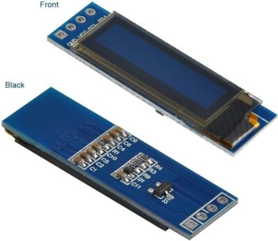 Módulo de Pantalla OLED 0.91" Azul 128x32 con Controlador SSD1306 I2C - Imagen 3