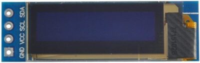 Módulo de Pantalla OLED 0.91" Azul 128x32 con Controlador SSD1306 I2C - Imagen 5