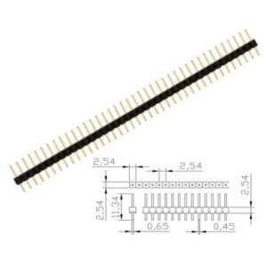 1x Tira Pines Macho Simple 1×40 Pines