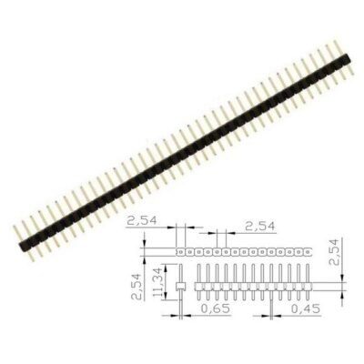 1x Tira Pines Macho Simple 1x40 Pines - Imagen 2