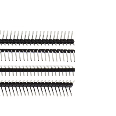10 X Tira 40 Pines Macho 2,54 Mm Acodados 90º - Imagen 5