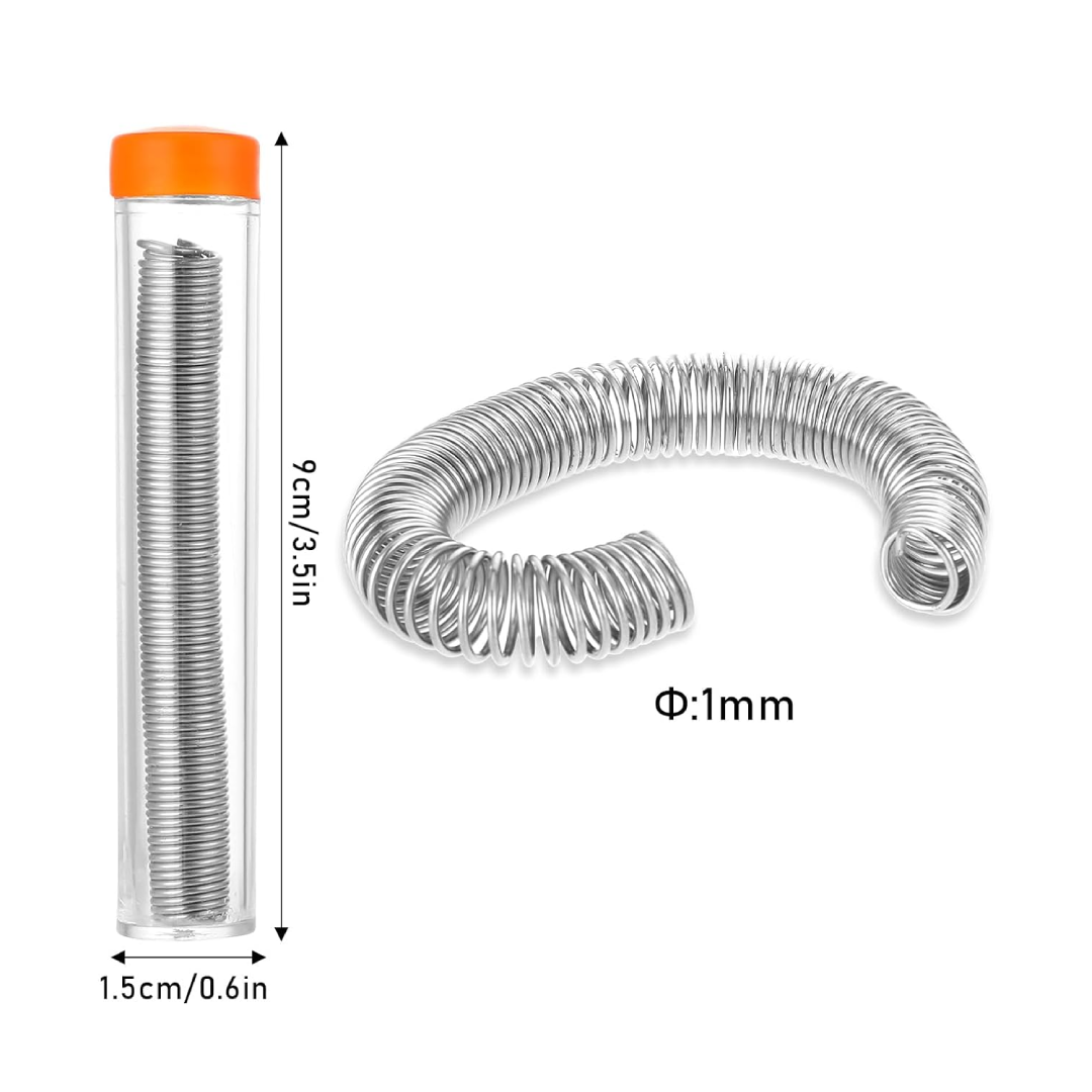 Rollo Estaño 60/40 Sn/Pb 1.8% Flux 12g 1mm HILO SOLDADURA PLOMO - Imagen 5