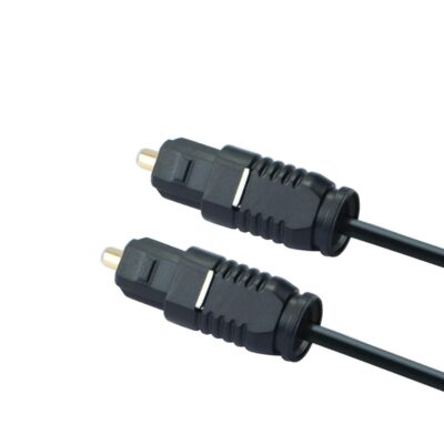 CABLE TOSLINK AUDIO DIGITAL FIBRA OPTICA 2M  MACHO PARA DVD PS4 XBOX 360 NEGRO - Imagen 5