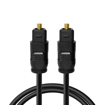 CABLE TOSLINK AUDIO DIGITAL FIBRA OPTICA 2M  MACHO PARA DVD PS4 XBOX 360 NEGRO - Imagen 6