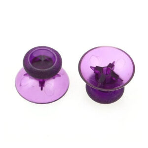2x JOYSTICK XBOX ONE STICK VIOLETA TRANSPARENTE MANDO BOTONES L3 R3 PALANCAS