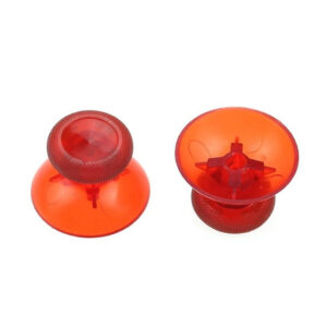 2x JOYSTICK XBOX ONE STICK ROJO TRANSPARENTE MANDO BOTONES L3 R3 PALANCAS