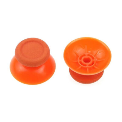 2x JOYSTICK PS4 PLAYSTATION 4 ANALOGICO MANDO THUMB STICK BOTONES R3 L3 NARANJA