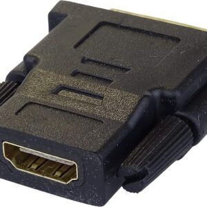 ADAPTADOR CONVERSOR HDMI HEMBRA A DVI (24 + 1) MACHO