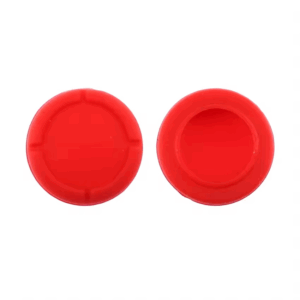 2x GRIPS JOYSTICK NINTENDO SWITCH / SWITCH LITE GOMA PROTECTOR ROJO