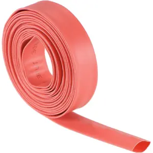 1x Metro de Funda Termoretractil 20 mm 2:1 Rojo