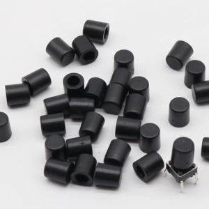 5x Tapon A56 Pulsador Tactil Micro interruptor 6*6 NEGRO