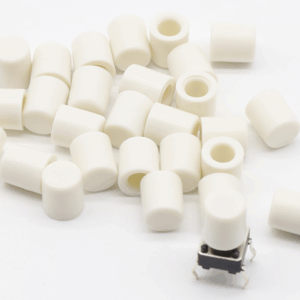 5x Tapon A56 Pulsador Tactil Micro interruptor 6*6 BLANCO