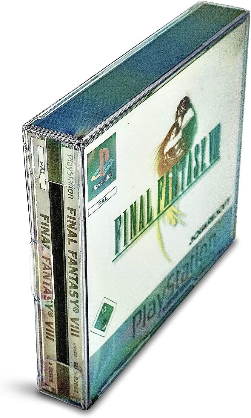 5x Funda protectora juegos japoneses 3-4 Cds PSX Dreamcast Sega Saturn Mega CD - Imagen 5