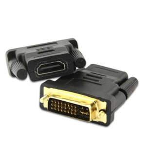 ADAPTADOR CONVERSOR HDMI HEMBRA A DVI MACHO (24+5)