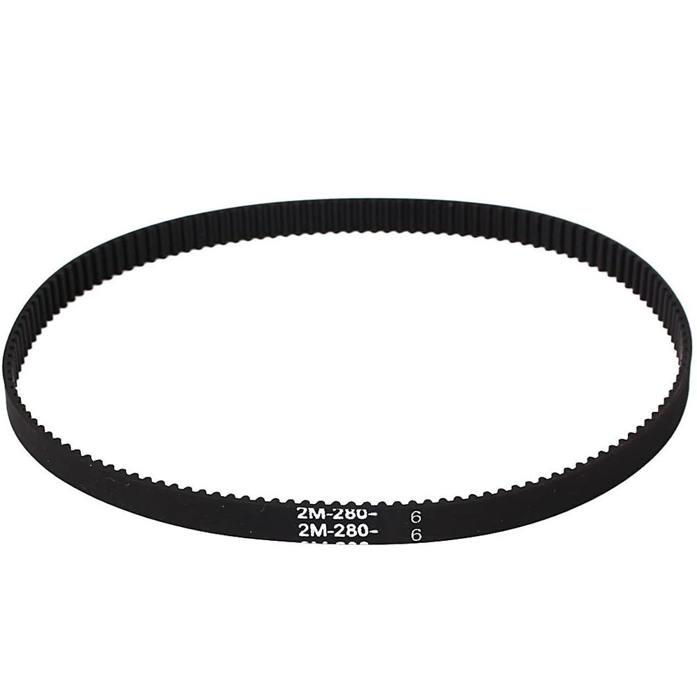 Correa dentada GT2 - 6mm - Cerrada 280mm
