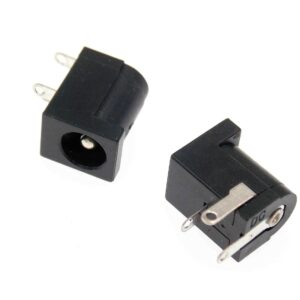 5X CONECTOR DC JACK HEMBRA 5.5 X 2.5mm