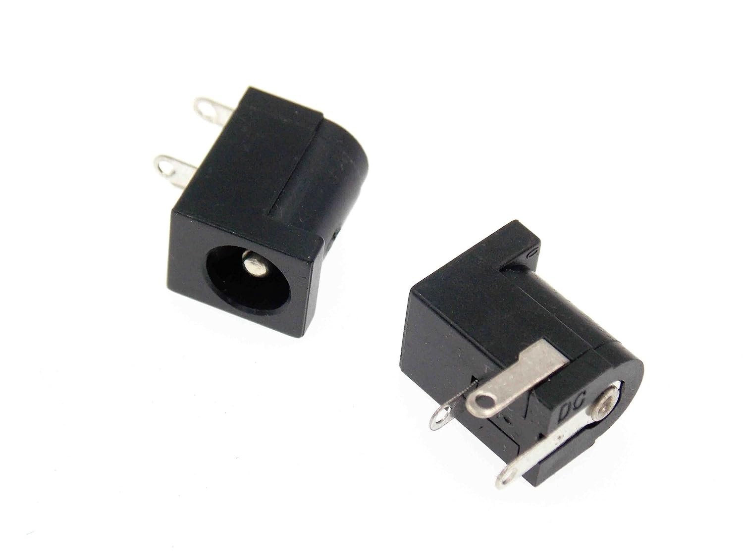 5X CONECTOR DC JACK HEMBRA 5.5 X 2.5mm
