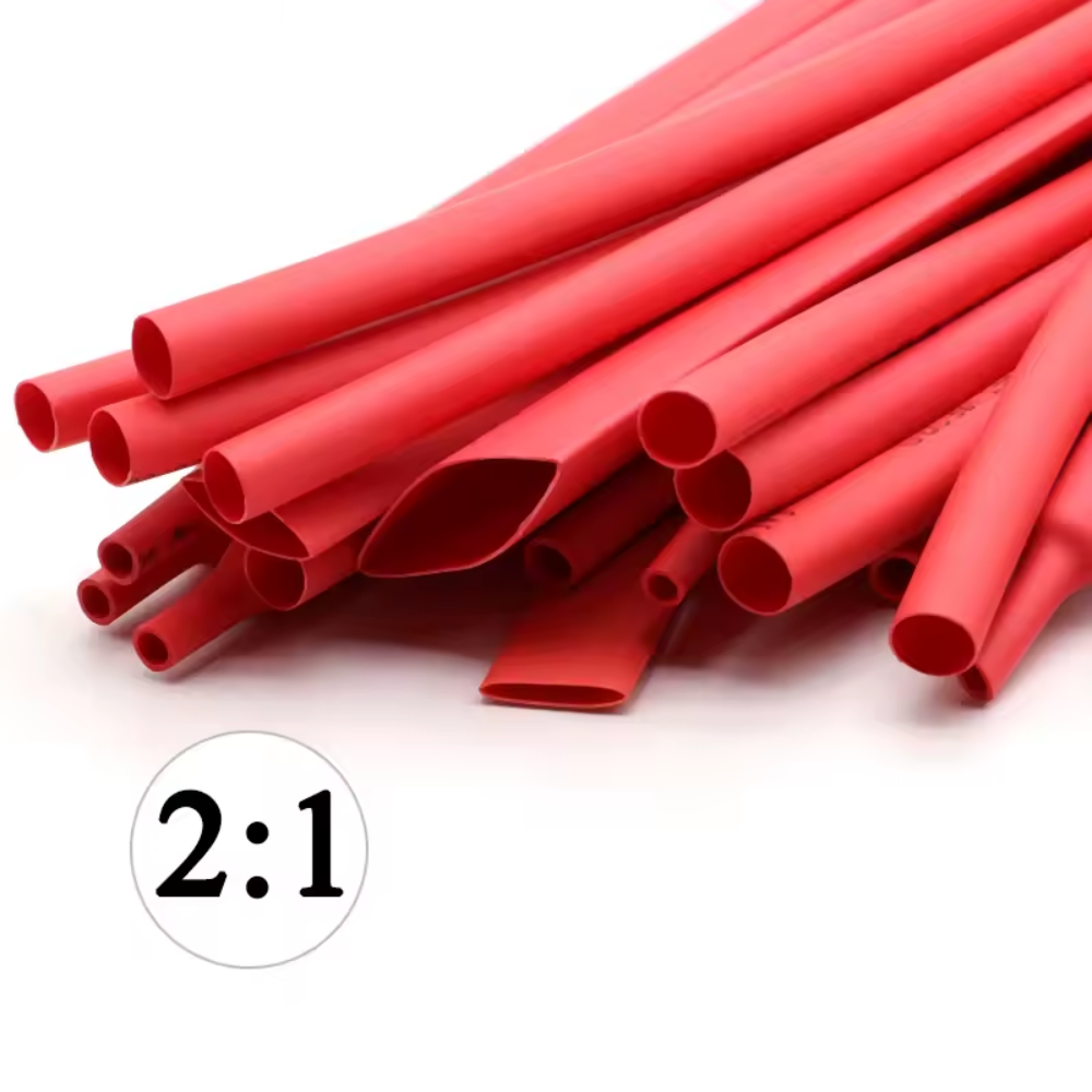 1 METRO FUNDA TERMORETRACTIL ROJO 3 MM - Imagen 6