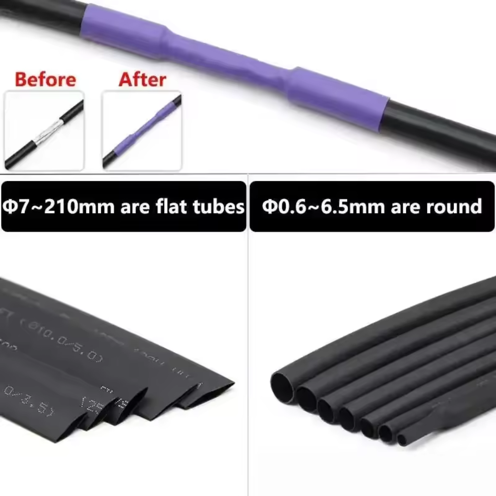 1 METRO FUNDA TERMORETRACTIL ROJO 3 MM - Imagen 7