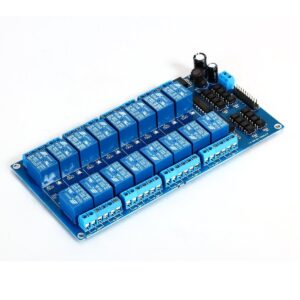 MODULO RELAY RELE 12V 10A DE 16 CANALES