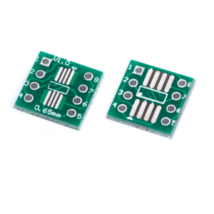 5x Placa PCB SOP8 a DIP8 paso de pin 2,54mm SMD DIP SOP IC