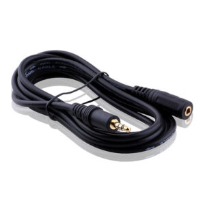 CABLE ALARGADOR AUDIO JACK 3,5mm (macho - hembra)  AURICULARES 5m REF2030