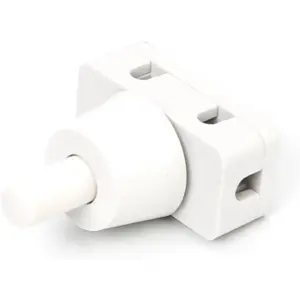 Interruptor Pulsador Autoblocante PBS-17A ON/OFF 10A 220VAC para Montaje 10mm