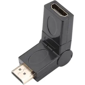 Adaptador HDMI Macho a Hembra Giratorio 360° Articulado Flexible
