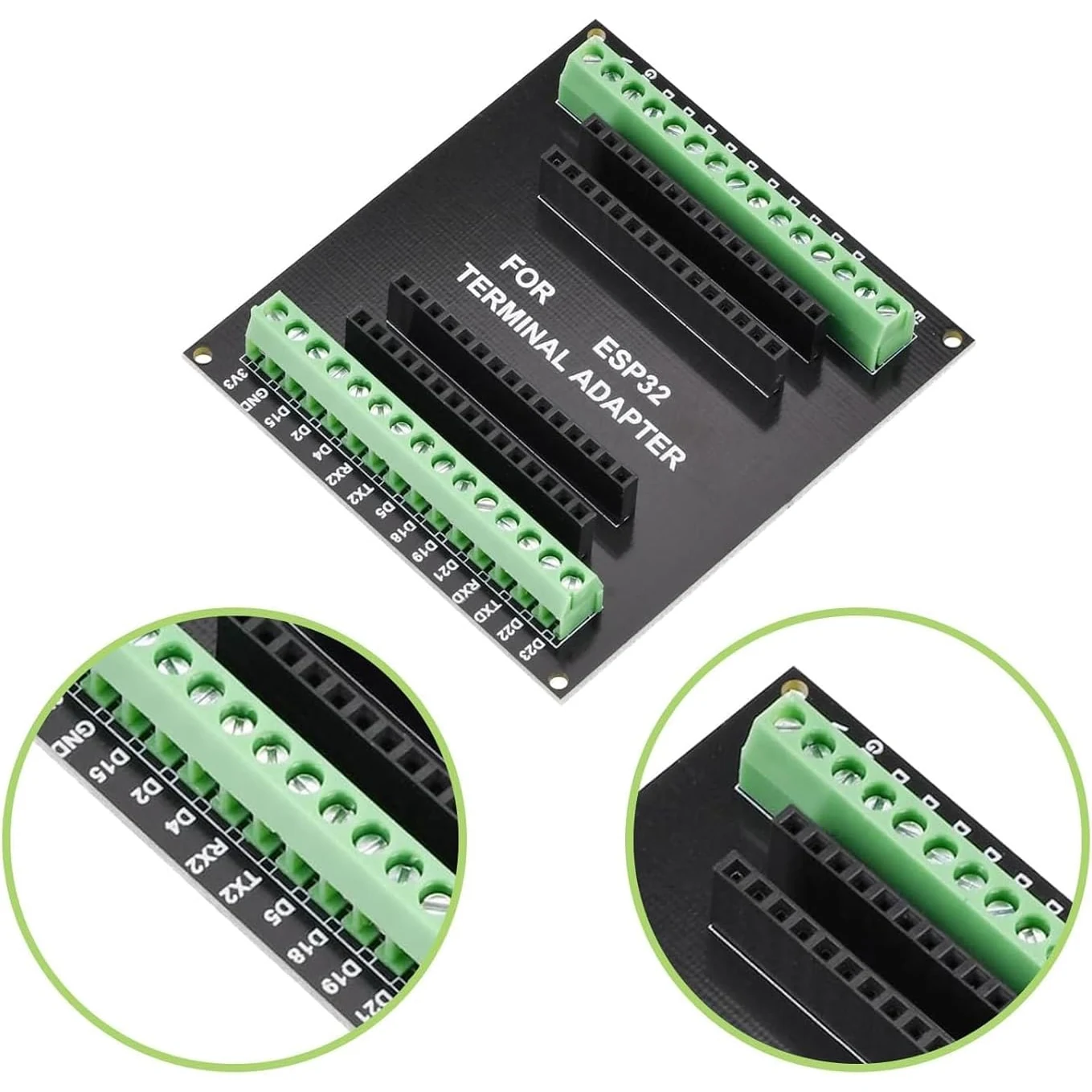 Placa de Expansión Screw Shield para ESP32 de 30 Pines