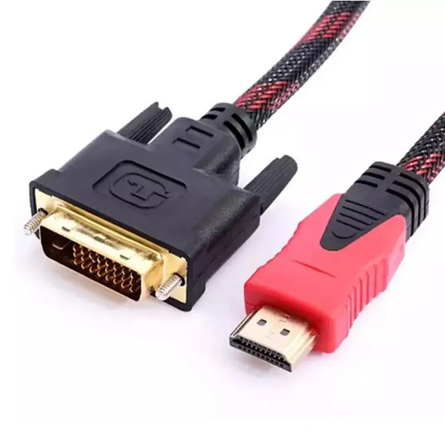 Cable Adaptador HDMI Macho a DVI 24+1 Macho 1,5m Conectores Dorados REF2195 - Imagen 5