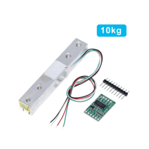 HX711 Modulo Conversor + Celda Carga 10 kg Load Cell Conversor A/D 24bits