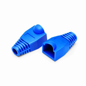 10x Pack Fundas Conectores Ethernet RJ45 de Red, Alta Calidad Clavija Azul