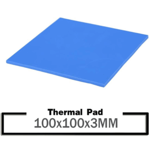 PAD TERMICO THERMAL PAD 100x100x3 mm PASTA TERMICA ALTA DISIPACION