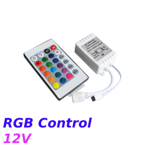 Controlador infrarrojo IR RF de 24 teclas para tira de LED RGB 3528/2835/5050 12V 24 teclas