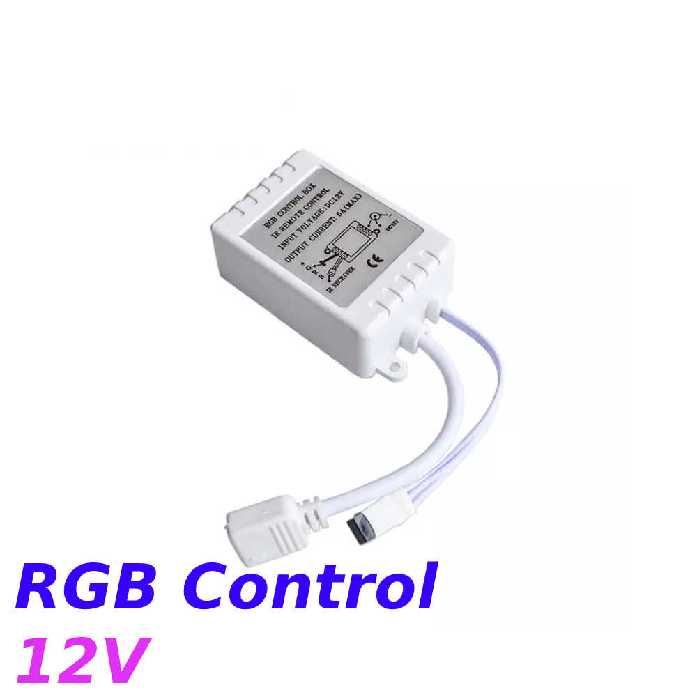 Controlador infrarrojo IR RF de 24 teclas para tira de LED RGB 3528/2835/5050 12V 24 teclas - Imagen 3