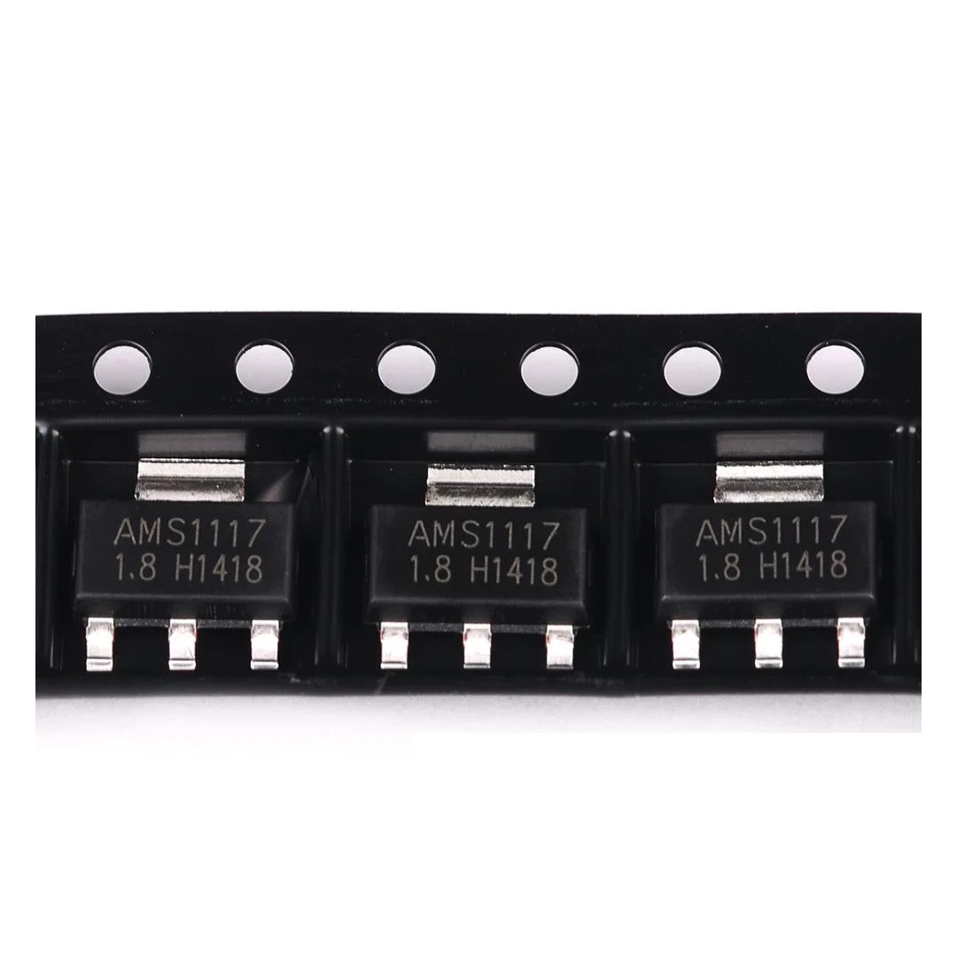 5x AMS1117 SMD REGULADOR DE TENSIÓN 1.8V LOW DROPOUT VOLTAGE REGULATOR SOT-223