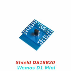 Modulo Shield temperatura DS18B20 para WeMos D1 mini