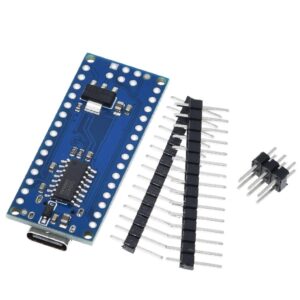 NANO V3.0 ATmega328P CH340G 16Mhz SIN SOLDAR 100% Compatible Arduino Tipo C