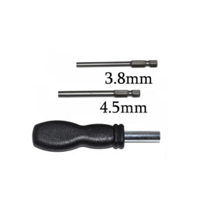 Pack destornillador y puntas gamebit 3.8mm y 4.5mm