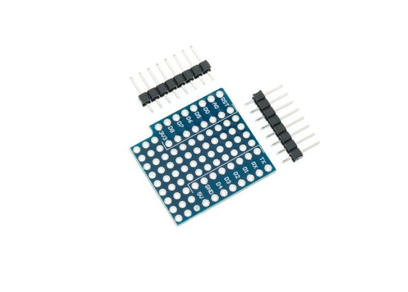 Modulo Shield Protoboard doble cara para Wemos D1 mini ESP8266